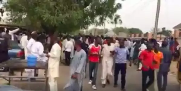 Jubilation In Adamawa As Buhari Defeats Atiku In Polling Unit (Pics)